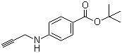 tert-Butyl 4-(2-propynylamino)benzoate molecular structure (CAS 112888-76-3)