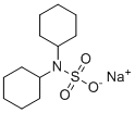 Sodium dicyclohexylsulfamate molecular structure (CAS 114723-27-2)