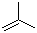 Isobutylene molecular structure (CAS 115-11-7)