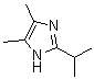 4,5-Dimethyl-2-(1-methylethyl)-1H-imidazole molecular structure (CAS 115152-71-1)