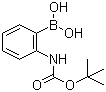 structure of CAS# 115377-94-1, 2-Boc-aminophenylboronic acid;2-(N-Boc-amino)phenylboronic acid; N-(tert-Butoxycarbonyl)-2-amino-1-phenylboronic acid