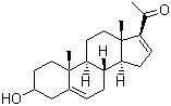 16-Dehydropregnenolone  molecular structure (CAS 1162-53-4)