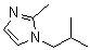 2-甲基-1-(2-甲基丙基)-1H-咪唑分子结构 (CAS 116680-33-2)