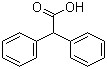 Diphenylacetic acid molecular structure (CAS 117-34-0)
