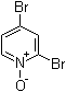 2,4-Dibromopyridine-N-oxide molecular structure (CAS 117196-08-4)