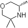 结构式 CAS# 1175761-30-4, (5S)-3,3,5-三甲基吗啉