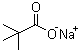 特戊酸钠分子结构 (CAS 1184-88-9)