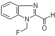 1-(Fluoromethyl)-1H-benzimidazole-2-carboxaldehyde molecular structure (CAS 118469-08-2)