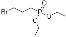 structure of CAS# 1186-10-3, (3-Bromopropyl)phosphonic acid diethyl ester;Diethyl (3-bromopropyl)phosphonate; NSC 138345