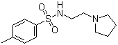 4-Methyl-N-[2-(1-pyrrolidinyl)ethyl]benzenesulfonamide molecular structure (CAS 1188264-95-0)