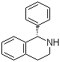 (S)-1-苯基-1,2,3,4-四氢异喹啉分子结构 (CAS 118864-75-8)