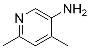 5-Amino-2,4-dimethylpyridine molecular structure (CAS 1193-71-1)