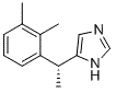 structure of CAS# 119717-21-4, Levomedetomidine;5-[(1R)-1-(2,3-dimethylphenyl)ethyl]-1H-imidazole