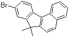 结构式 CAS# 1198396-46-1, 9-溴-7,7-二甲基-7H-苯并[c]芴