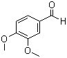 藜芦醛分子结构 (CAS 120-14-9)