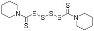 四硫化双五亚甲基秋兰姆分子结构 (CAS 120-54-7)