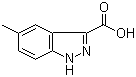 structure of CAS# 1201-24-7, 5-Methyl-1H-indazole-3-carboxylic acid