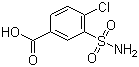 4-Chloro-5-sulphamoylbenzoic acid molecular structure (CAS 1205-30-7)