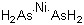 structure of CAS# 12068-61-0, Nickel diarsenide