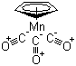 Tricarbonylcyclopentadienylmanganese molecular structure (CAS 12079-65-1)