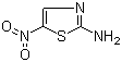 结构式 CAS# 121-66-4, 2-氨基-5-硝基噻唑