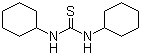 结构式 CAS# 1212-29-9, N,N'-二环己基硫脲; 1,3-二环己烷基-2-硫脲