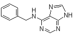 Benzyladenine molecular structure (CAS 1214-39-7)
