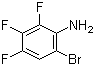 2-Bromo-4,5,6-trifluoroaniline molecular structure (CAS 122375-82-0)