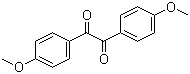 4,4'-Dimethoxybenzil molecular structure (CAS 1226-42-2)