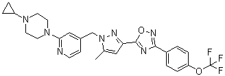 结构式 CAS# 1227158-85-1, BAY 87-2243