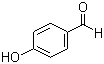 结构式 CAS# 123-08-0, 对羟基苯甲醛; 4-羟基苯甲醛