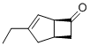 structure of CAS# 1235479-61-4, (1R,5S)-3-ethylbicyclo[3.2.0]hept-3-en-6-one