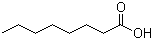 Octanoic acid molecular structure (CAS 124-07-2)