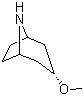 (3-endo)-3-Methoxy-8-azabicyclo[3.2.1]octane molecular structure (CAS 1256643-17-0)