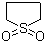 structure of CAS# 126-33-0, Sulfolane;Tetramethylene sulfone; Tetrahydrothiophene 1,1-dioxide