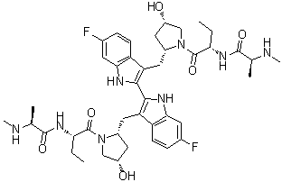 结构式 CAS# 1260251-31-7, Birinapant