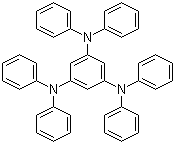 structure of CAS# 126717-23-5, 1,3,5-Tris(diphenylamino)benzene;N,N,N',N',N'',N''-Hexaphenyl-1,3,5-benzenetriamine
