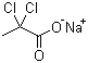 2,2-二氯丙酸钠盐分子结构 (CAS 127-20-8)