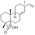 Pimaric acid molecular structure (CAS 127-27-5)
