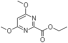 Ethyl 4,6-dimethoxypyrimidine-2-carboxylate molecular structure (CAS 128276-49-3)