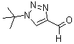 1-(1,1-Dimethylethyl)-1H-1,2,3-triazole-4-carboxaldehyde molecular structure (CAS 129027-65-2)