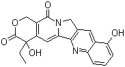 7-Ethyl-10-hydroxycamptothecin molecular structure (CAS 130194-92-2)