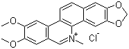 Nitidine chloride molecular structure (CAS 13063-04-2)