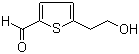 5-(2-Hydroxyethyl)thiophene-2-carboxaldehyde molecular structure (CAS 131202-63-6)