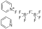 N-Fluoropyridinium pyridine heptafluorodiborate molecular structure (CAS 131307-35-2)