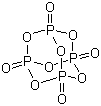 Phosphorus pentoxide molecular structure (CAS 1314-56-3)