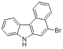 5-溴-7H-苯并[c]咔唑分子结构 (CAS 131409-18-2)