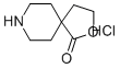 structure of CAS# 1314965-08-6, 2-Oxa-8-azaspiro[4.5]decan-1-one hydrochloride
