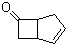 结构式 CAS# 13173-09-6, 双环[3,2,0]庚-2-烯-6-酮
