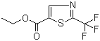2-(Trifluoromethyl)-5-thiazolecarboxylic acid ethyl ester molecular structure (CAS 131748-96-4)